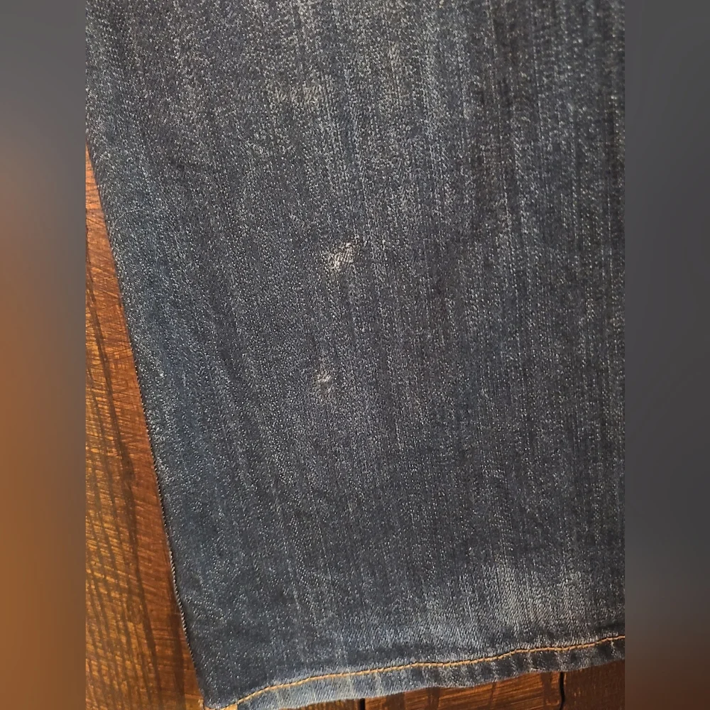 American Eagle Outfitters Favorite Boyfriend Jeans Womens 8 Blue Stretch Denim - Picture 3 of 12